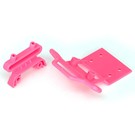 Traxxas TRA3621P  Pink Front Bumper & Mount: Big Foot Monster Jam