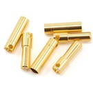 Castle Creations CSE095-0007-00 4mm High Current Bullet Connector Set 16G/13G 75A (3)