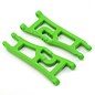 RPM R/C Products RPM70664  Green Wide Front A-arms for e-Rustler & Stampede 2wd