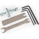 Traxxas TRA2748R Traxxas Tool set 1.5mm/2.0mm/2.5mm/4-way Nut driver/ 8mm & 4mm wrench/U-joint wrench)