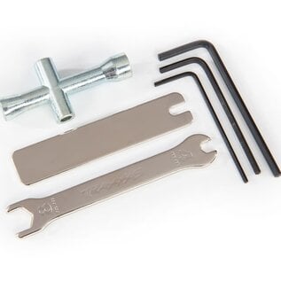 Traxxas TRA2748R Traxxas Tool set 1.5mm/2.0mm/2.5mm/4-way Nut driver/ 8mm & 4mm wrench/U-joint wrench)