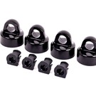 Traxxas TRA9664A  Traxxas Sledge Shock caps, Aluminum black-anodized GT-Maxx® Shocks (4) Spacers (4)
