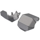 Traxxas TRA9765  Traxxas Skidplate, axle, front or rear (stainless steel) (2)