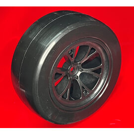 Excelerate RC 3DFX1096-G2-WH-SU-PR-1  Cyrul eXcelerate Gen2 Rear PreMounted Tire White Compound w/ Wide Super V Rim and ProHR Foam
