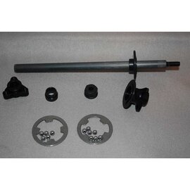 IRS IRS2136BK  1/12th Graphite Axle Kit with 3mm Offset Hub (2136BK)