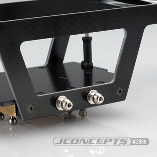 J Concepts JCO2906  Titanium Clod Buster | Regulator ladder bar pivot screw – 8 x 9 x 4mm ball-stud, 4pcs