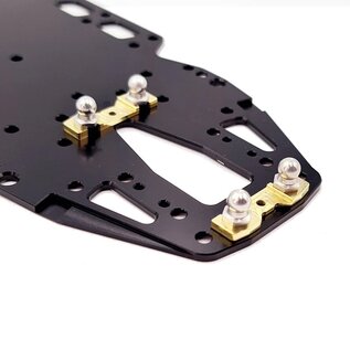 RC Maker RCM-ARCSB-2.5  RC Maker Roll Centre Shim Plate 2.5mm for Awesomatix (Brass)