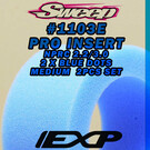 SWEEP SWP1103E  Sweep NPRC MAX FITS Rear open cells EXP Medium Blue dot Insert 2pcs set