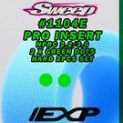 SWEEP SWP1104E  Sweep NPRC MAX FITS Rear open cells EXP HARD Insert 2XGreen dots 2pcs set