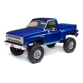 Axial Racing AXI03030T1  Blue 1/10 SCX10 III Base Camp 1982 Chevy K10 4X4 RTR