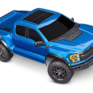 Traxxas TRA101076-4 BLUE Ford Raptor R: 4X4 VXL 1/10 Scale 4X4 Brushless Replica Truck