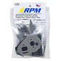 RPM R/C Products RPM73612 Hybrid Black Gearbox Housing & Rear Mounts for 2wd Vehicles