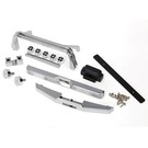 Traxxas TRA3662  Bigfoot Body Accessories Kit - Bumpers (F&R), Roll Bar, Light Bar, Engine Detail, and Mounting Hardware