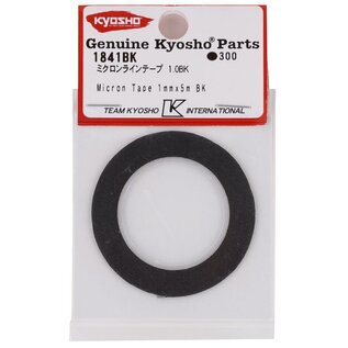 Kyosho 1841BK  Micron Tape 1mmx5M, Black