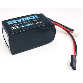 Trinity REV2107  2S 7.4V 2800MAH "GRAPHENE" Lipo Hump Style Receiver Pack