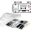 Traxxas TRA9212  Traxxas 1979 Chevrolet K10 Truck Body w/Grille/Side Mirrors/Door Handles(clear, requires painting)