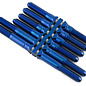 J&T Bearing Co. JTB-JT10876  J&T Bearing Co. Tekno EB410.2 Titanium "Milled'' XD Turnbuckle Kit (Blue) (6)