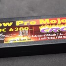 CRC CLN3717  Low-Pro Mojo 2s 6300mAh 150C lipo w/ 5mm Bullets