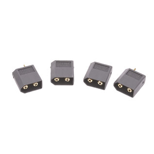 Monkey King MK2980MBK  XT60 Plug Male Only Black - 4PCS