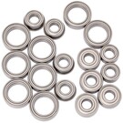 1UP Racing 1UP450012  1UP Racing Cv2 Pro Ball Bearing Set, Chrome/Ceramic for AE B74.2/74.2D
