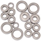 1UP Racing 1UP450022  1UP Racing Cv2 Pro Ball Bearing Set, Chrome/Ceramic, for TLR 22X-4