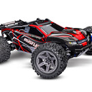 Traxxas TRA67164-4  Red Rustler 4X4 BL-2s: 1/10 Scale 4WD Stadium Truck