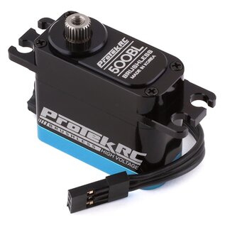 Protek RC PTK-500BL  ProTek RC 500BL "Black Label" 1/12 High Torque Brushless Mini Servo (High Voltage/Metal Case)