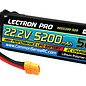 Lectron Pro 6S5200-509  Lectron Pro 6S 22.2V 5200mAh 50C Lipo Battery with XT90 Connector for Large Planes, Helis, Quads & 1/8 Trucks