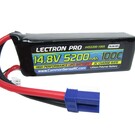 Lectron Pro 4S5200-1005  Lectron Pro Hard Case 4S 14.8v 5200mAh 100C LiPo Battery w/ EC5 Plug