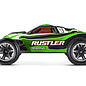 Traxxas TRA37054-8  Green Rustler: 1/10 Scale Stadium Truck w/USB-C