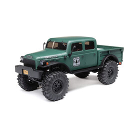 Axial Racing AXI00007T2 1/24 SCX24 Green Dodge Power Wagon 4WD Rock Crawler