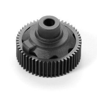 Xray XRA324953-G  Graphite Composite Gear Differential Case with Pulley 53T