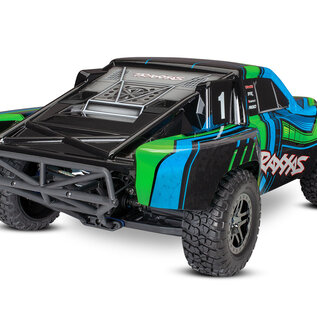 Traxxas TRA68277-4  Green Traxxas Slash 4x4 Ultimate Clipless 1/10 4wd Short Course Race Truck