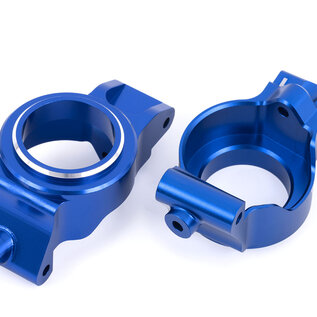 Traxxas TRA7832-BLUE  Caster blocks (c-hubs), 6061-T6 aluminum (blue-anodized) for X-Maxx XRT