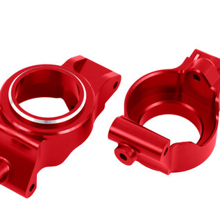 Traxxas TRA7832-RED  Caster blocks (c-hubs), 6061-T6 aluminum (blue-anodized) for X-Maxx XRT
