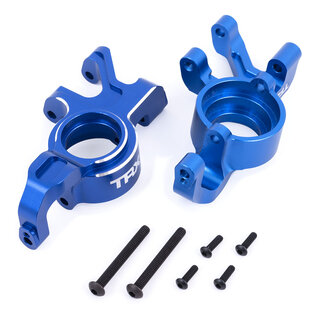 Traxxas TRA7836-Blue   Aluminum Steering Blocks left & right for X-Maxx & XRT