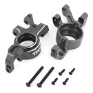 Traxxas TRA7836-GRAY  Traxxas X-Maxx Steering blocks, 6061-T6 aluminum (gray-anodized), left & right