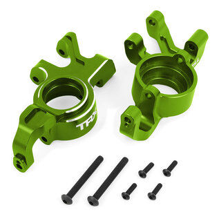 Traxxas TRA7836-Green   Aluminum Steering Blocks left & right for X-Maxx & XRT