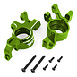 Traxxas TRA7836-Green   Aluminum Steering Blocks left & right for X-Maxx & XRT