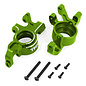 Traxxas TRA7836-GRN  Traxxas X-Maxx Steering blocks, 6061-T6 aluminum (green-anodized), left & right