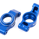 Traxxas TRA7852-BLUE  Traxxas X-Maxx Carriers, stub axle (blue-anodized 6061-T6 aluminum) (left & right)