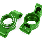 Traxxas TRA7852-GRN  Traxxas X-Maxx Carriers, stub axle (green-anodized 6061-T6 aluminum) (left & right)