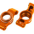 Traxxas TRA7852-ORNG  Traxxas X-Maxx Carriers, stub axle (orange-anodized 6061-T6 aluminum) (left & right)