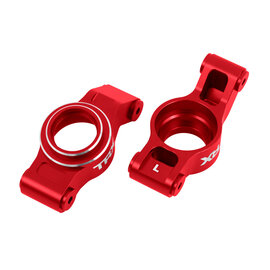 Traxxas TRA7852-RED  Traxxas X-Maxx Carriers, stub axle (red-anodized 6061-T6 aluminum) (left & right)