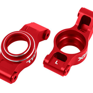 Traxxas TRA7852-RED  Traxxas X-Maxx Carriers, stub axle (red-anodized 6061-T6 aluminum) (left & right)