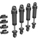 Traxxas TRA9764-GRAY  TRX-4M Shocks GTM 6061-T6 aluminum (dark titanium-anodized) (fully assembled w/o springs) (4)