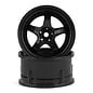 DS Racing DSC-DE-005  Element 5 Spoke Drift Wheels Triple Black w/12mm Hex