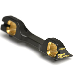 Exotek Racing EXO2163  Exotek B6.4 C Block Brass Weight, Black 24G