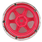 DS Racing DSC-DE-224  Drift Element 6 Spoke Drift Wheels (Pink Face/Chrome Lip
