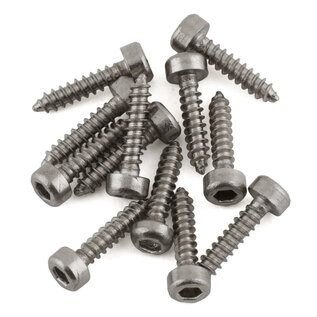 DS Racing DSC-DE-206  Drift Element 6 Spoke Drift Wheels Triple Black w/12mm Hex